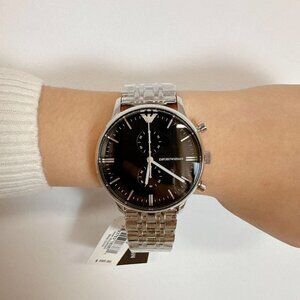 Emporio Armani AR0389 Men's Chronograph Stainless Steel Watch